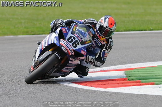 2009-05-09 Monza 1387 Superbike - Qualifyng Practice - Tom Sykes - Yamaha YZF R1